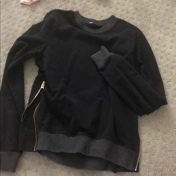 lululemon side zip sweatshirt